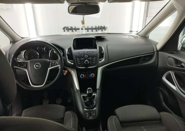 Opel Zafira cena 32900 przebieg: 277172, rok produkcji 2013 z Jastrzębie-Zdrój małe 154